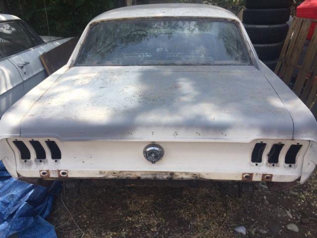 1967 Gray Ford Mustang Coupe