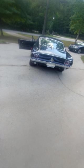 1967 Turk Green Ford Mustang Fastback