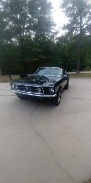 1967 Turk Green Ford Mustang Fastback