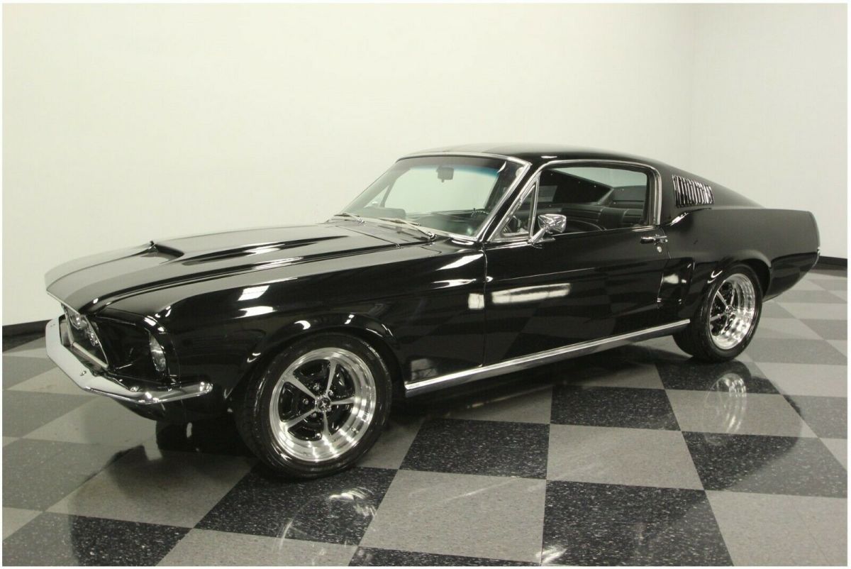 1967 Black Ford Mustang Fastback