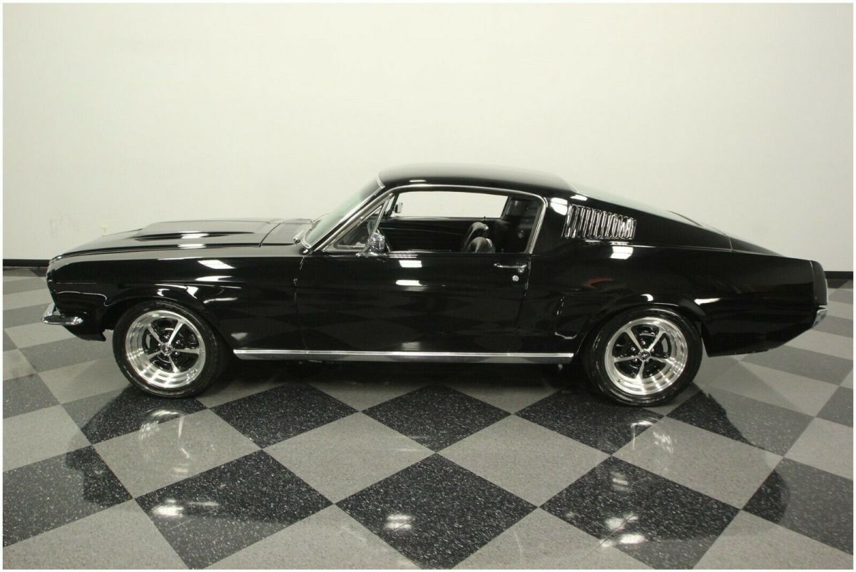1967 Black Ford Mustang Fastback