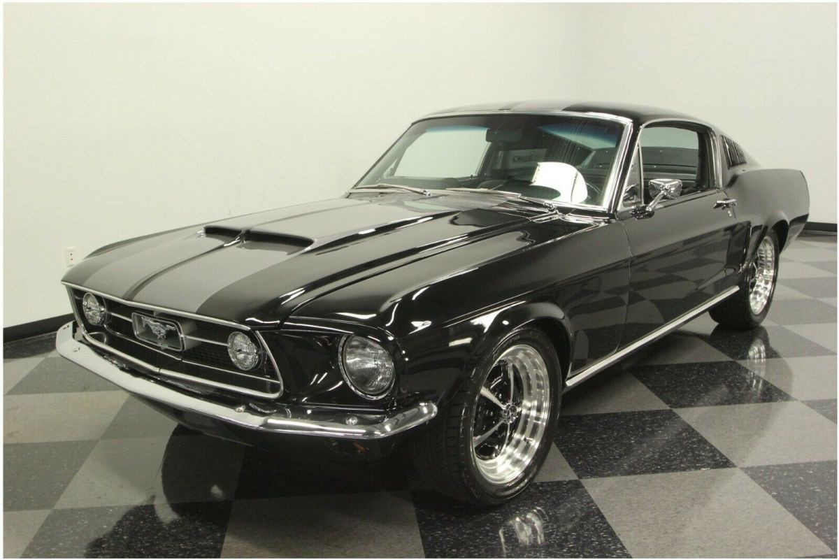 1967 Black Ford Mustang Fastback