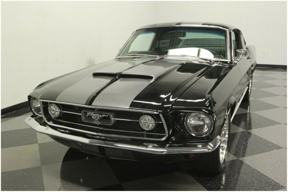 1967 Black Ford Mustang Fastback