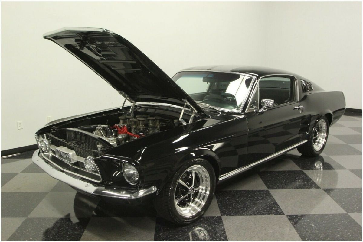 1967 Black Ford Mustang Fastback
