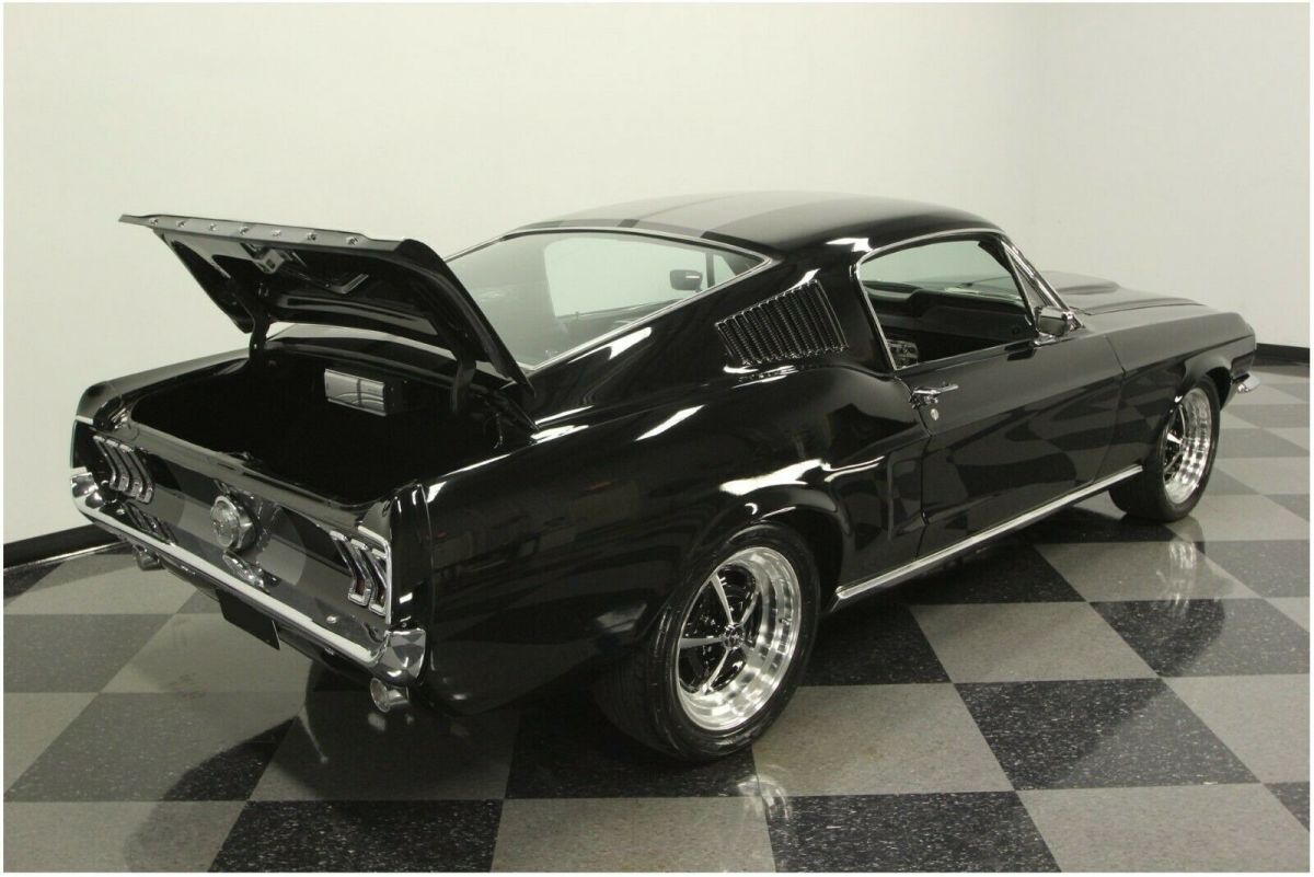 1967 Black Ford Mustang Fastback