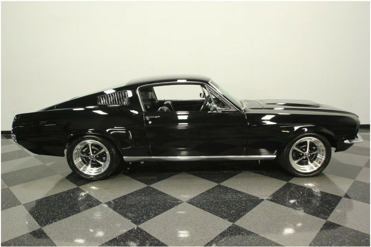 1967 Black Ford Mustang Fastback