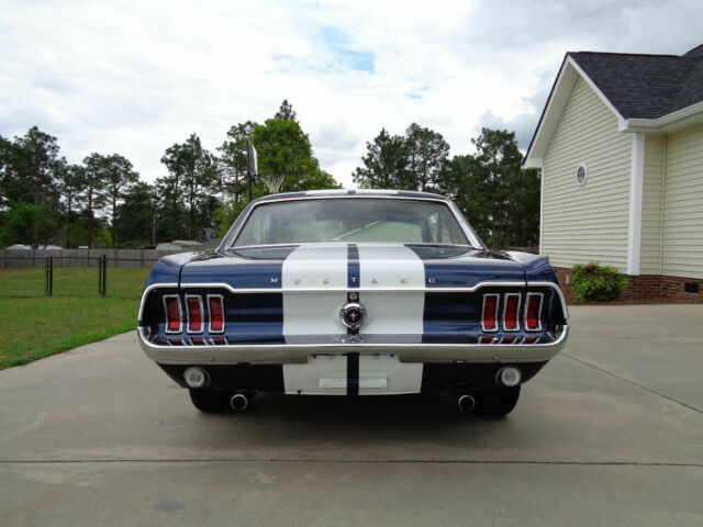 1967 Blue Ford Mustang Coupe