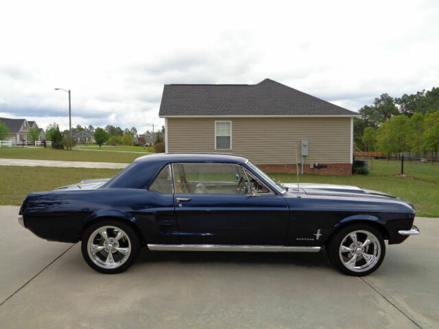 1967 Blue Ford Mustang Coupe