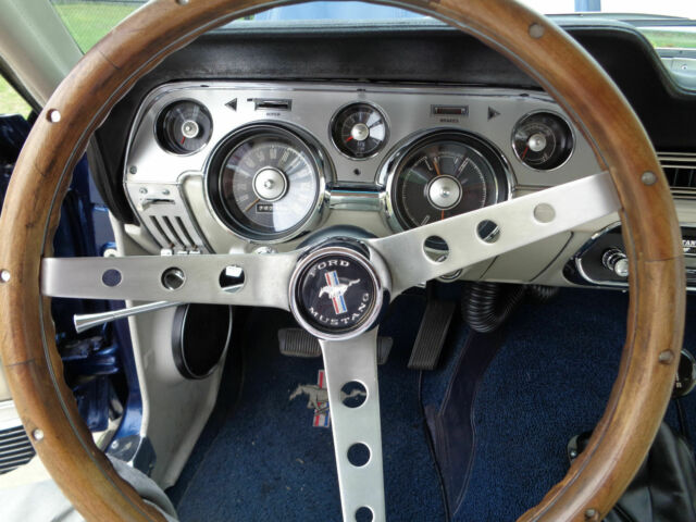 1967 Blue Ford Mustang Coupe