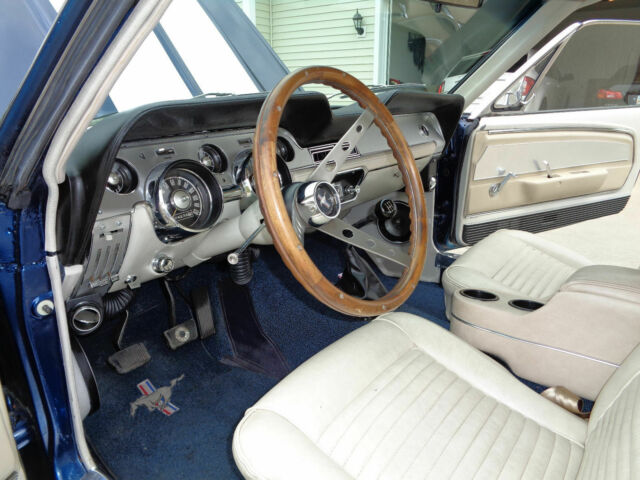 1967 Blue Ford Mustang Coupe