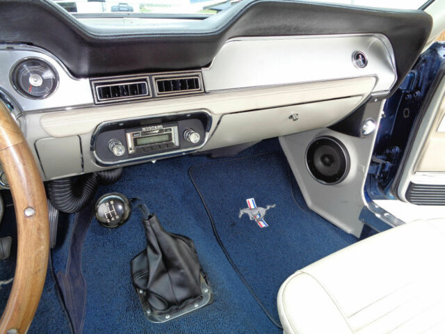 1967 Blue Ford Mustang Coupe