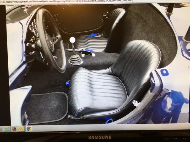 1967 Blue Ford Cobra Convertible