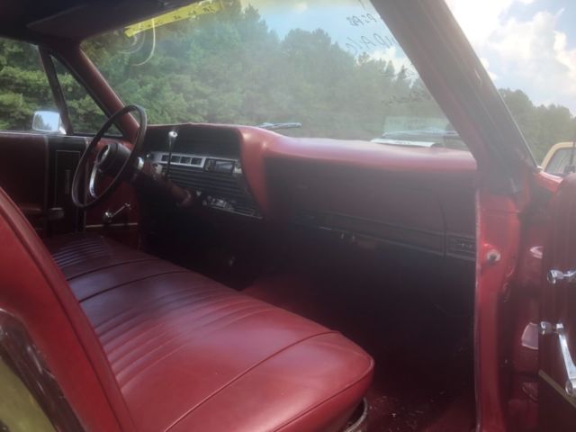 1967 Red Ford Galaxie Fastback