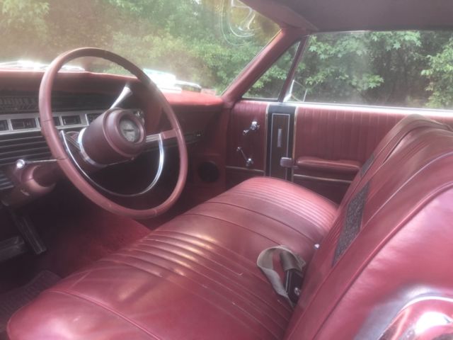 1967 Red Ford Galaxie Fastback