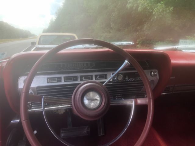 1967 Red Ford Galaxie Fastback