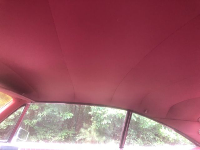 1967 Red Ford Galaxie Fastback