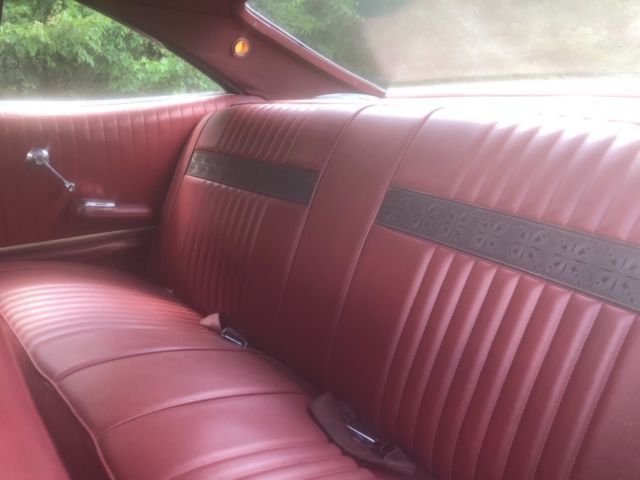 1967 Red Ford Galaxie Fastback