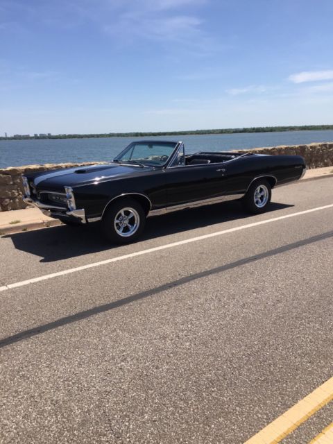 1967 Black Pontiac GTO Convertible