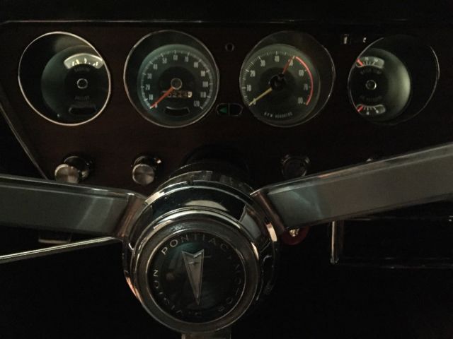 1967 Black Pontiac GTO Convertible