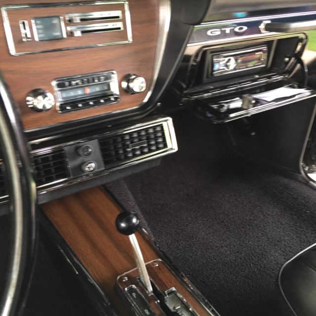 1967 Black Pontiac GTO Convertible