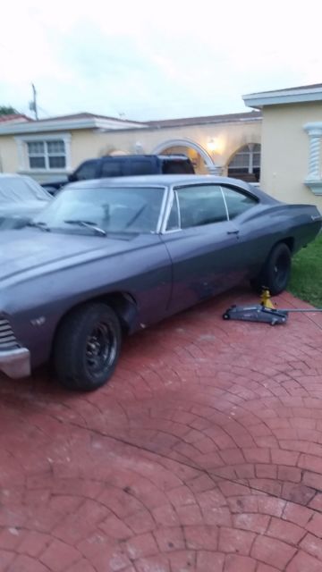 1967 Gray Chevrolet Impala Fastback