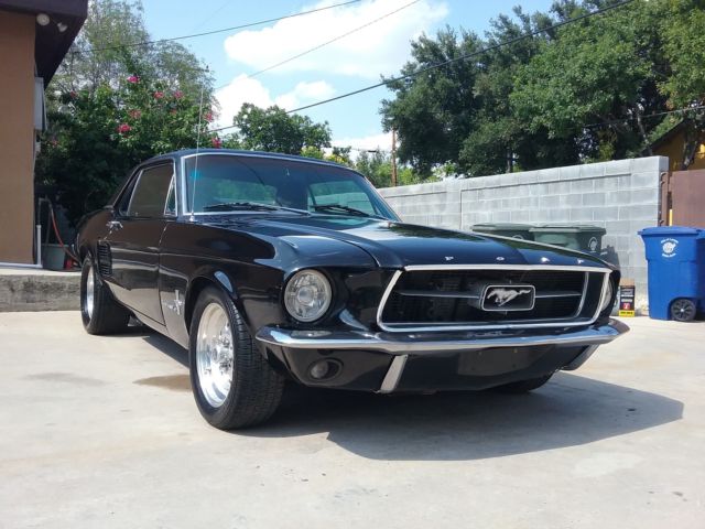 1967 Black Ford Mustang Coupe