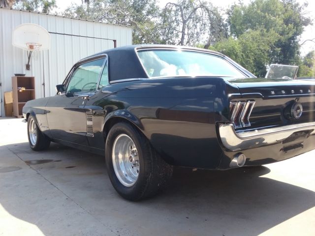 1967 Black Ford Mustang Coupe