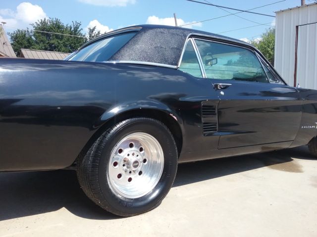 1967 Black Ford Mustang Coupe