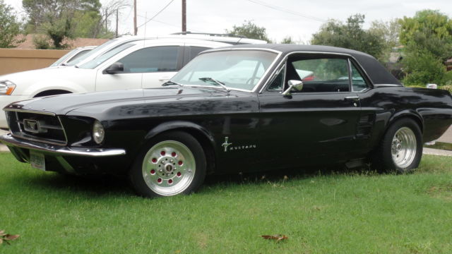 1967 Black Ford Mustang Coupe