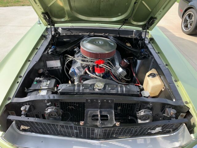 1967 Green Ford Mustang Coupe