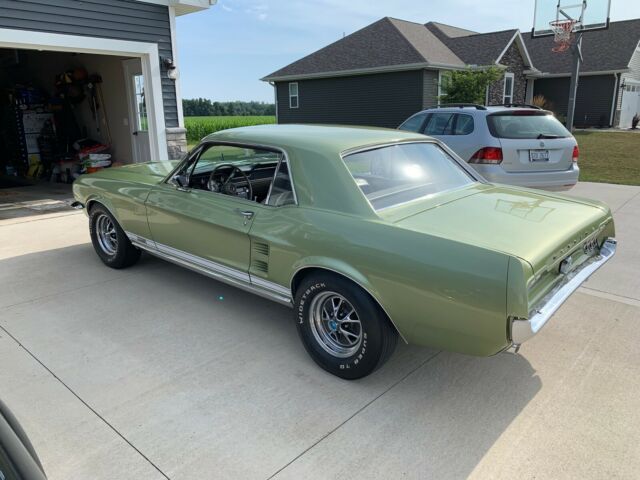1967 Green Ford Mustang Coupe
