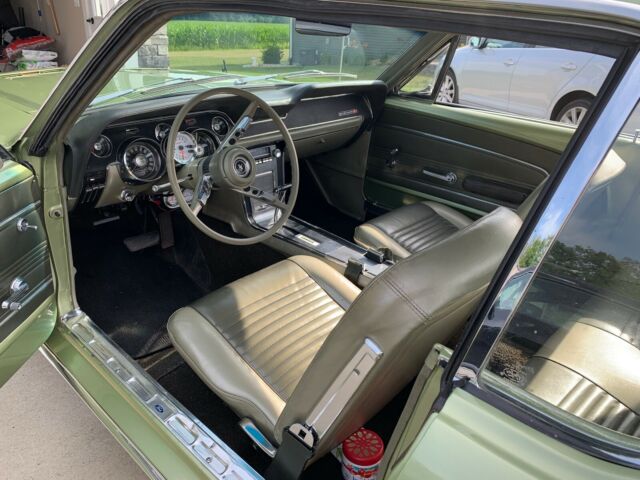 1967 Green Ford Mustang Coupe