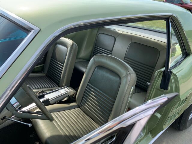 1967 Green Ford Mustang Coupe