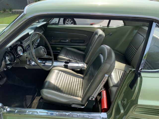 1967 Green Ford Mustang Coupe