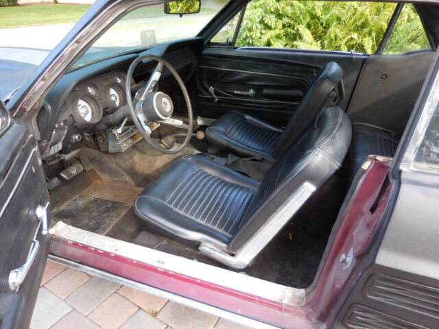 1967 Black Ford Mustang Coupe