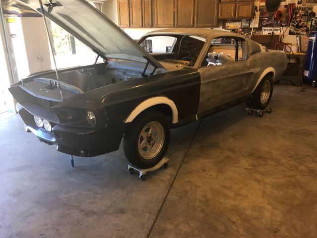 1967 Primered Ford Mustang Fastback