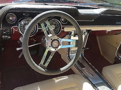 1967 Burgundy Ford Mustang Coupe