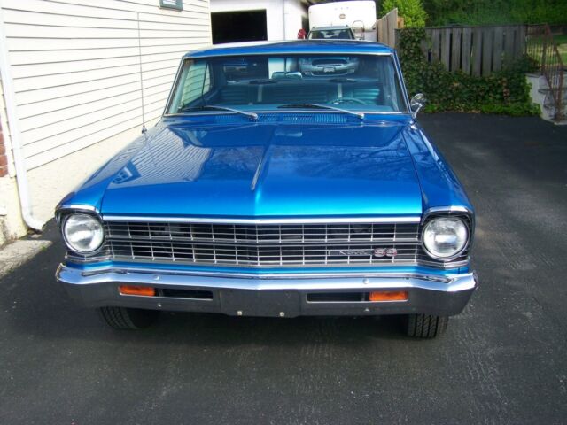 1967 Blue Chevrolet Nova Coupe