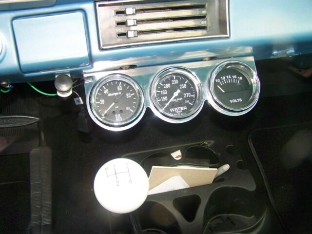 1967 Blue Chevrolet Nova Coupe