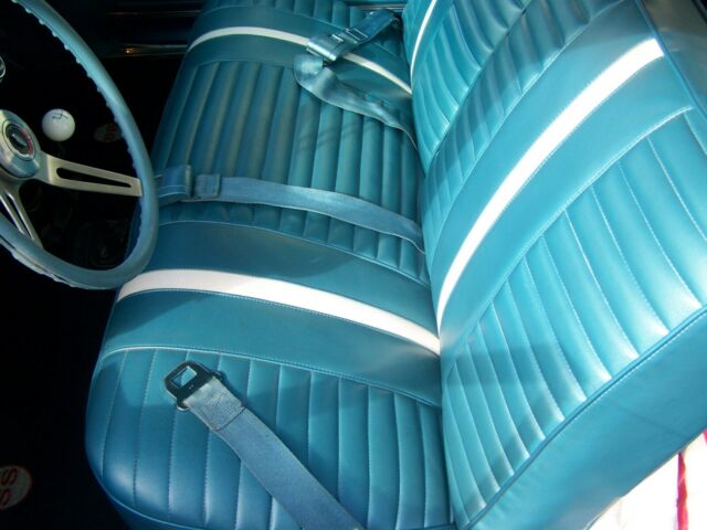 1967 Blue Chevrolet Nova Coupe