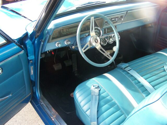 1967 Blue Chevrolet Nova Coupe
