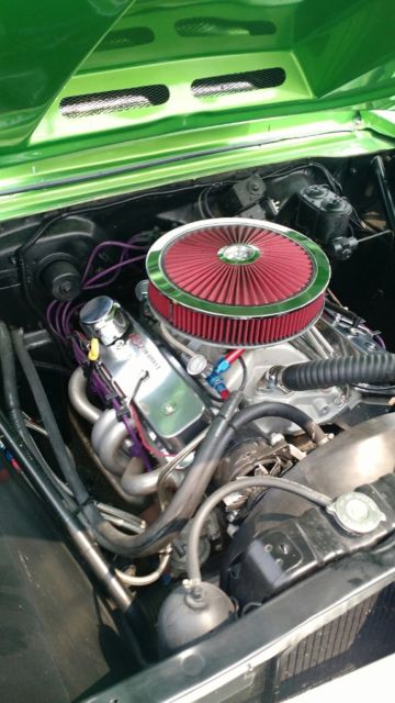 1967 Green Chevrolet Nova Standard Passenger Van