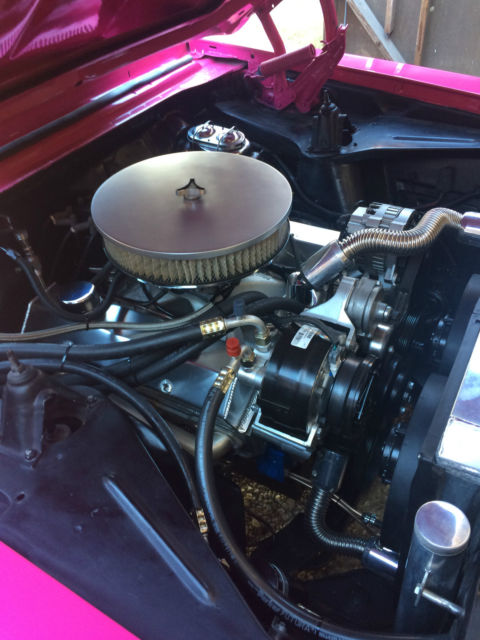 1967 pink Chevrolet Nova Coupe