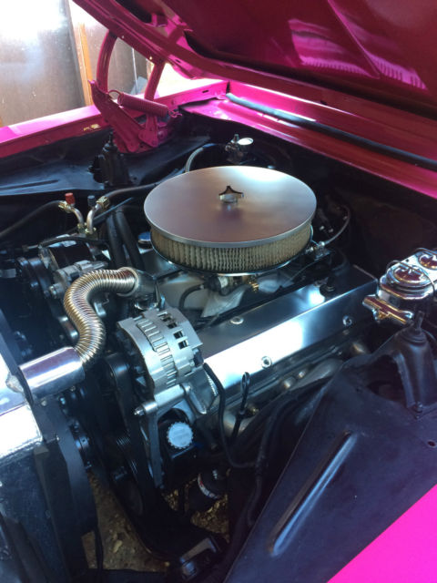 1967 pink Chevrolet Nova Coupe