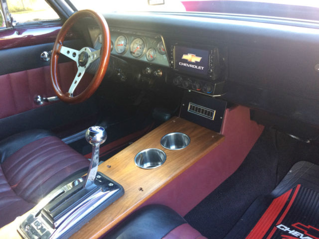 1967 pink Chevrolet Nova Coupe