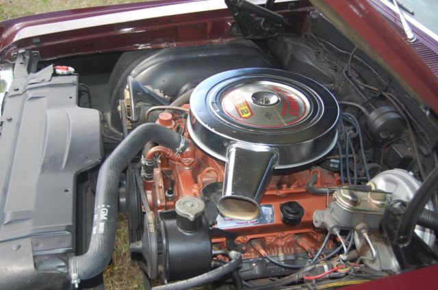 1967 Burgandy mist Oldsmobile 442 Convertible
