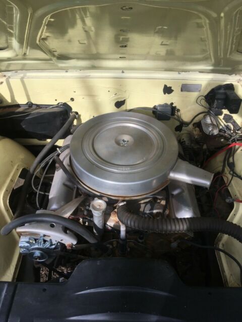 1967 Yellow Oldsmobile 442 Convertible