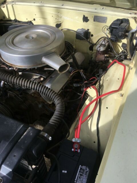 1967 Yellow Oldsmobile 442 Convertible