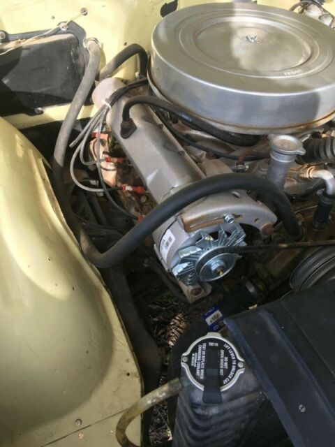 1967 Yellow Oldsmobile 442 Convertible