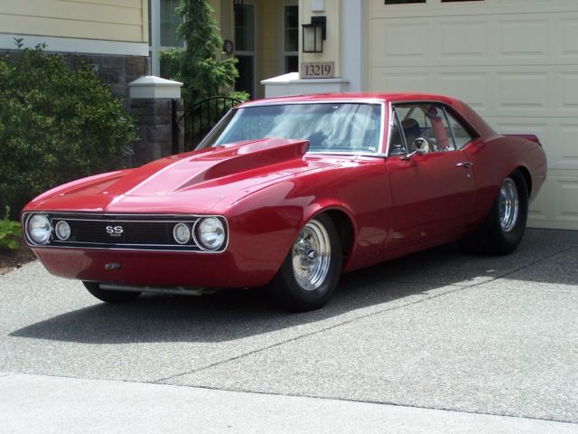 1967 Candy Apple Red Chevrolet Camaro 2 Door